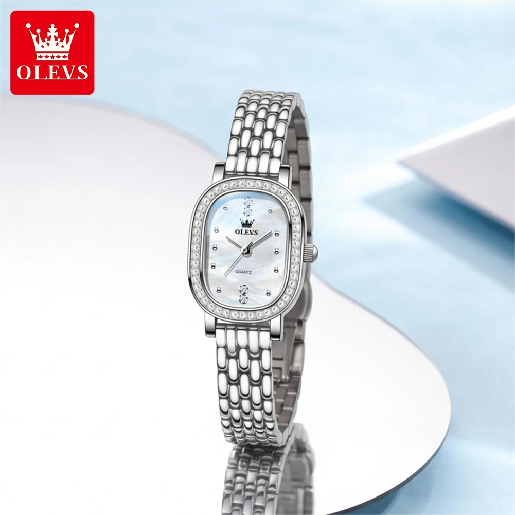olevs-5697-new-ladies-quartz-watches-fashion-waterproof-diamond-bezel-steel-strap-luxury-elegant-women's-dress-wristwatch