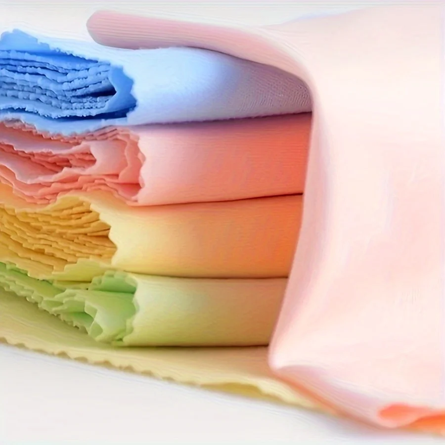 Ultra-Soft Microfiber Cleaning Cloth for Glasses, Cameras, Smartphones & Screens, Reusable Anti-Scratch Lens Wipe, Durable