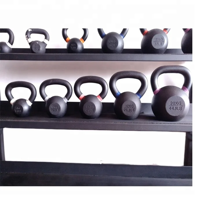 Training Popular Powder Coated Cast Iron Kettlebell