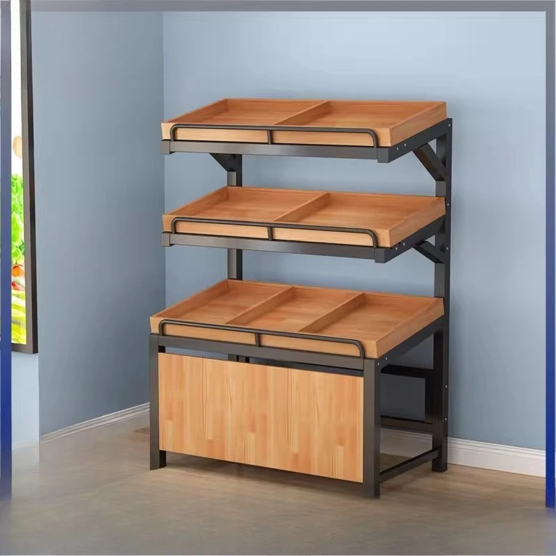 

Стеллаж для фруктов в супермаркете, витрина для фруктов, полка для овощей