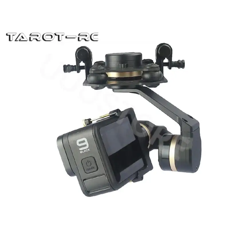 Tarot TL3T06 Hero9 3 Axis Metal Brushless Gimbal PTZ Stabilizer TL3T06 for FPV System Action Sport Camera RC Drone UAV