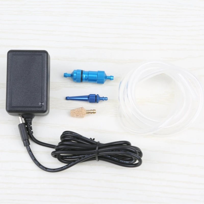 1L/분 전기 오일/연료 펌프 내장형 7.4V 1500mAh 배터리 및 110-240V USB 충전기 포함 RC 모델 비행기/자동차/보트용