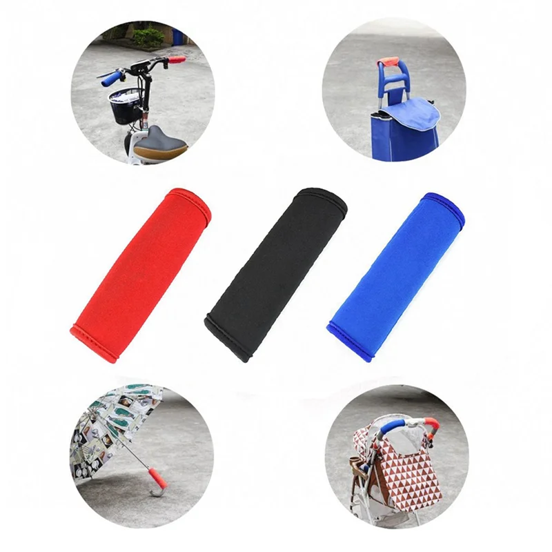 

B05B-6Pcs Travel Luggage Tags Handle Covers And Thickened Handle Covers For Strollers