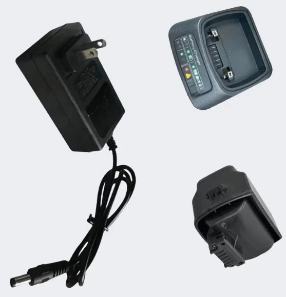 GPZ7000 CTX3030 Metal Detector Accessories 3-Piece Set Battery Power Supply Charging Base