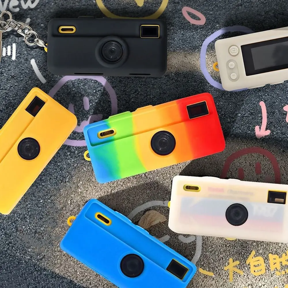 Gifts Silicone For Kodak Charmera Case Scratch With Lanyard Keychain Camera Protection Cover Resistant Soft Case