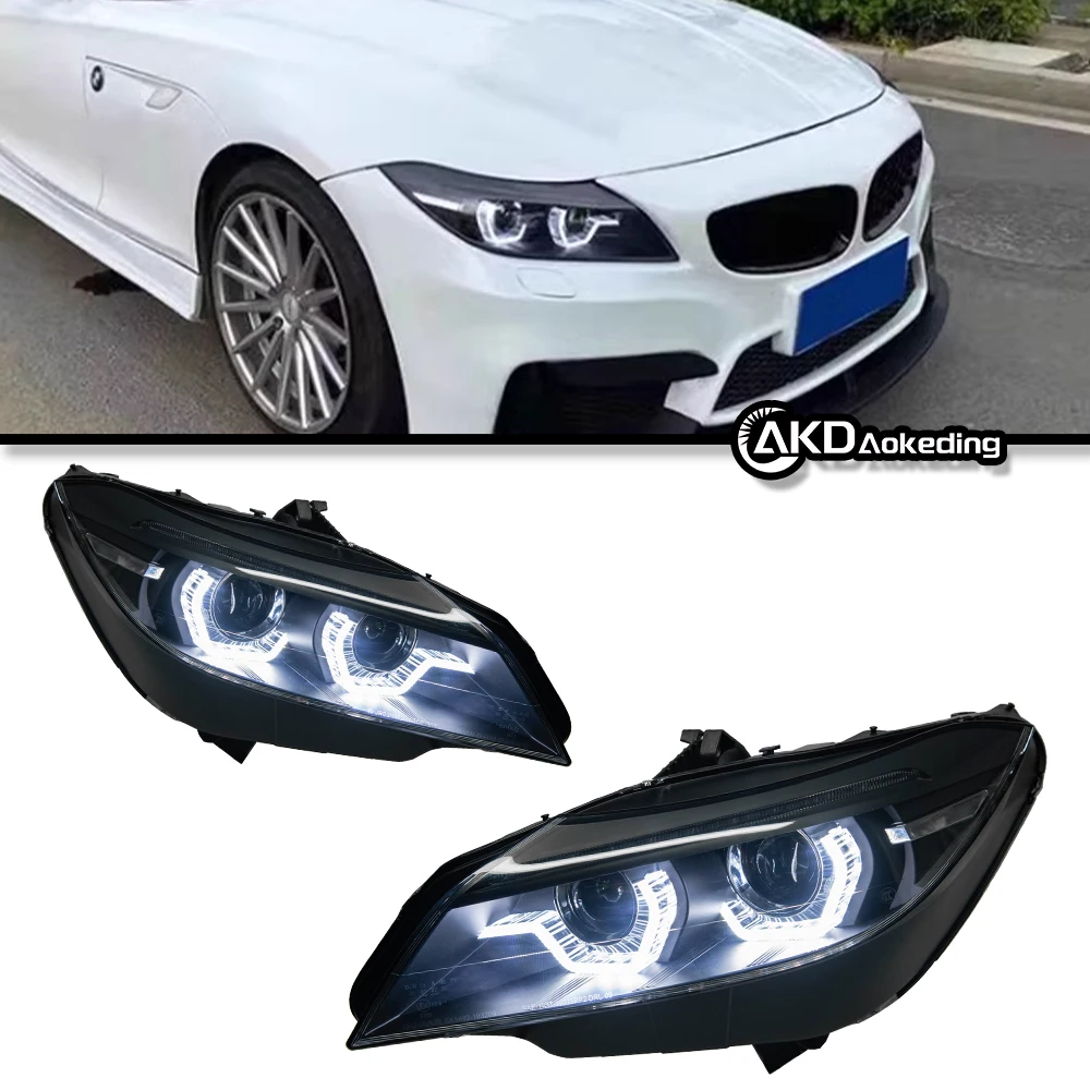 

Auto Parts For BMW Z4 E89 Headlights 2009-2016 Styling LED Daytime Lights Dual Projector Car Accesorios Modified