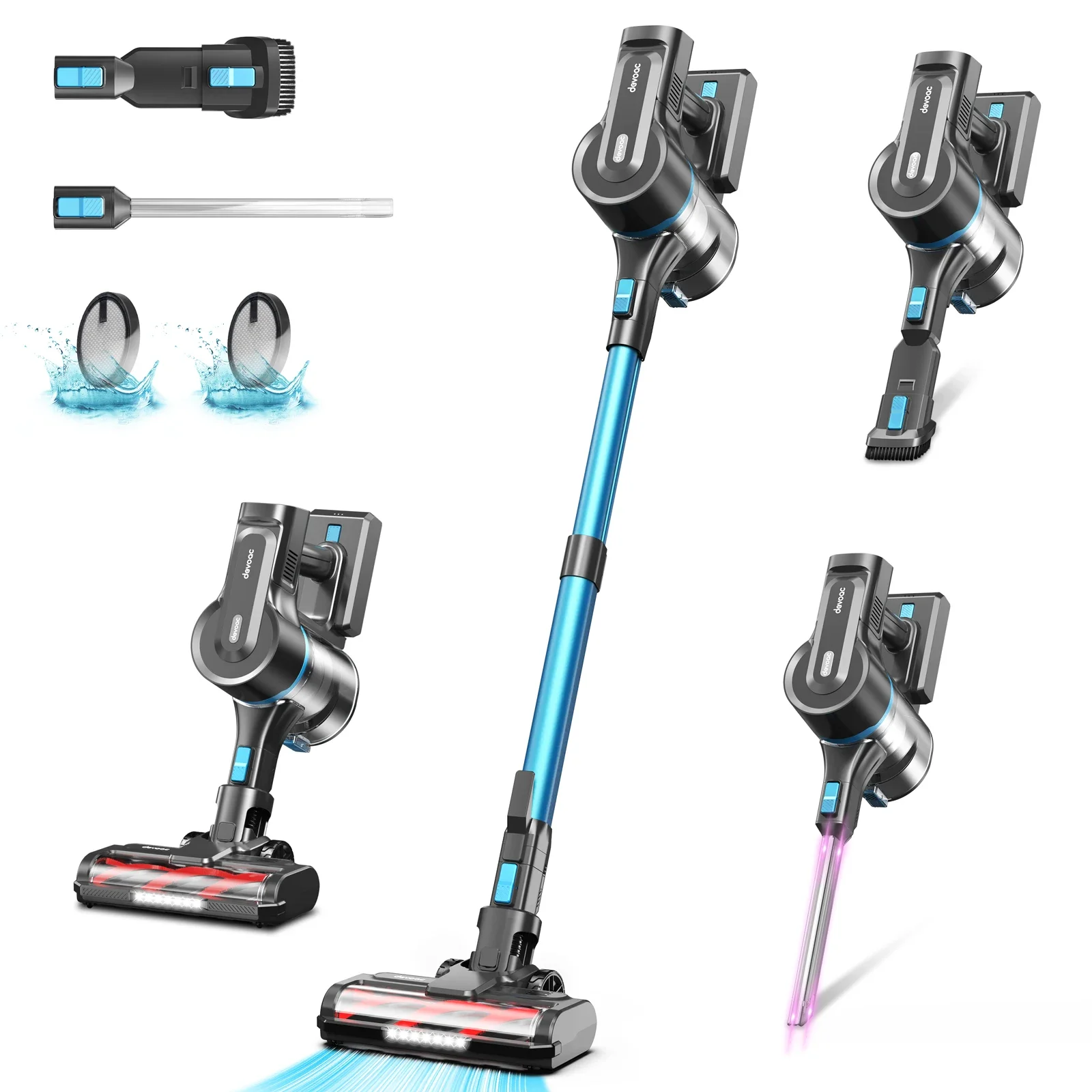 

New S11 Smart Cordless Vacuum Cleaner Multi Surface Cleaning