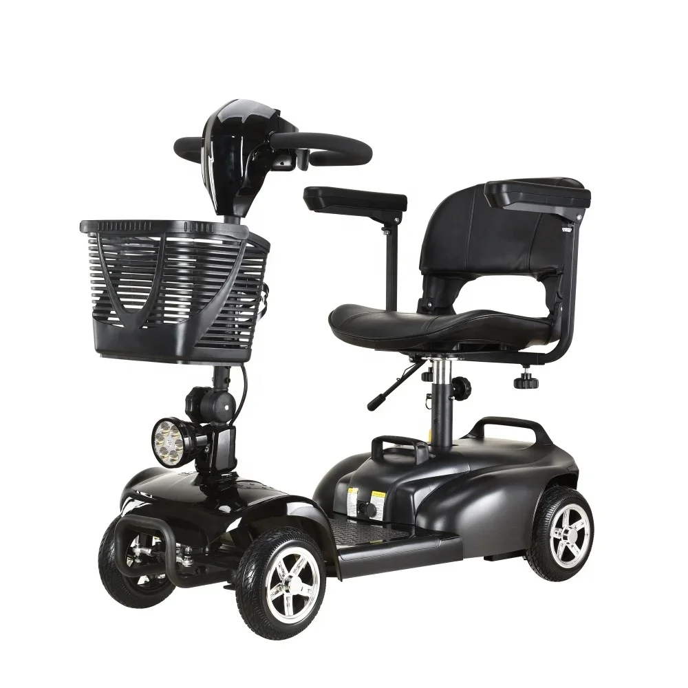 KSM-906 4 Wheel for old people folding electric mobility scooter with seat the newest modern