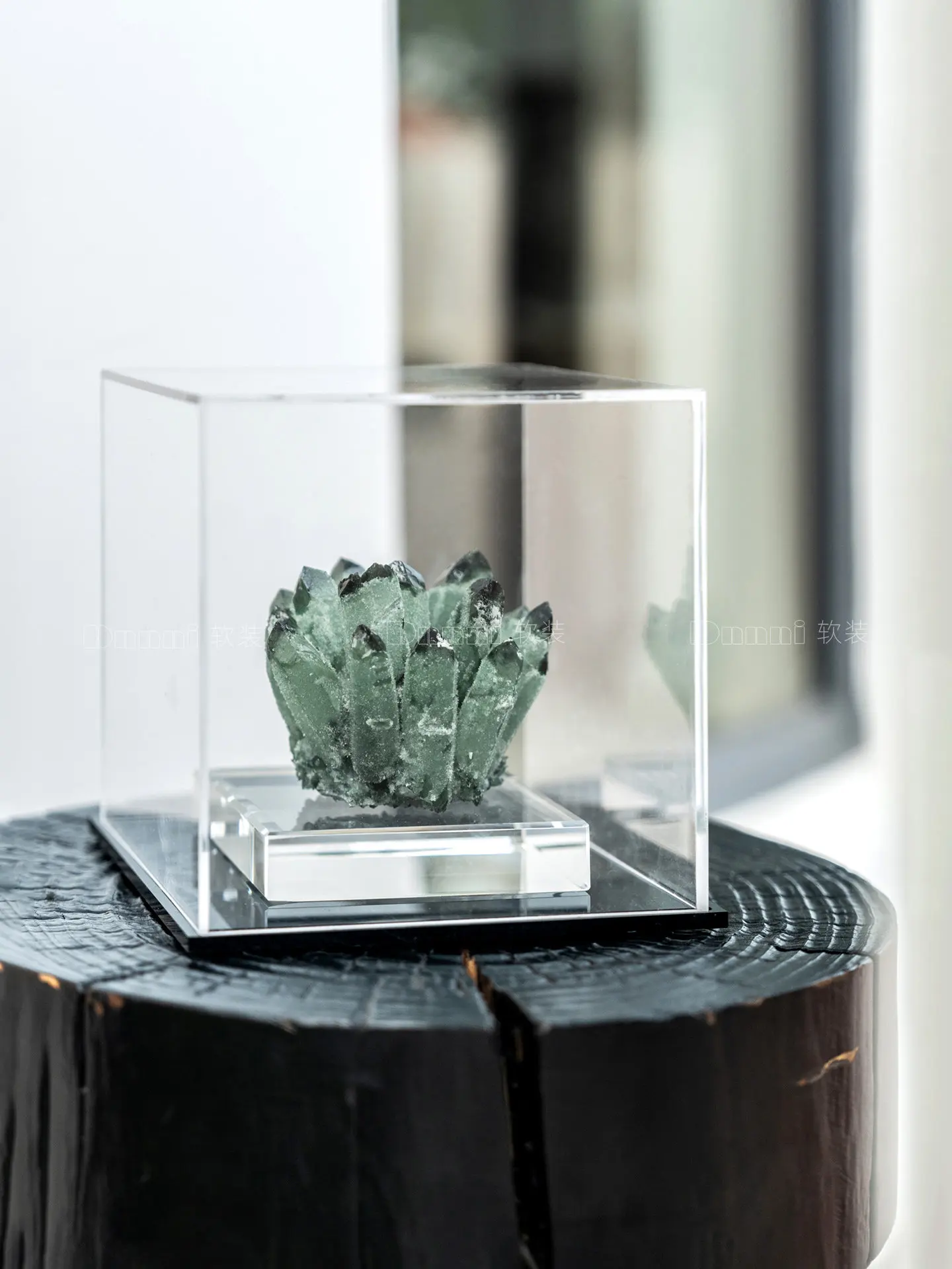 Crystal Cluster Ornament Model Room Hotel Clubhouse High-end Jewelry Home Living Room Housewarming Birthday Gift