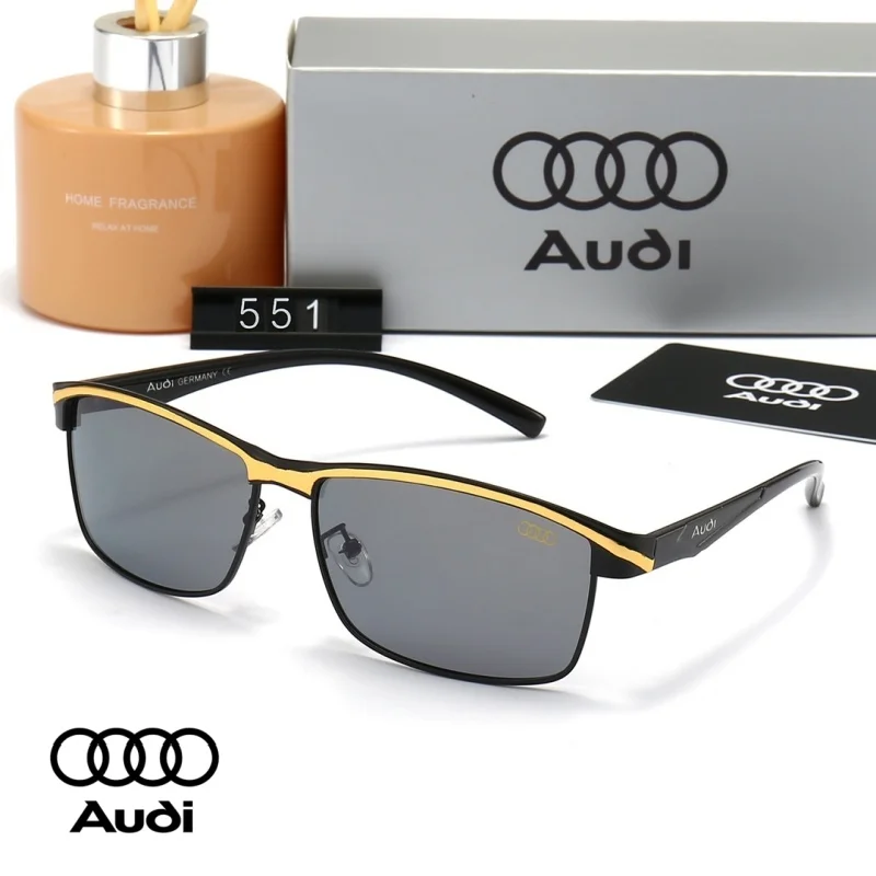 

AUDI Luxury Sunglasses High End for Women Men Polarized UV400 Driving Glasses Classic Style Premium Quality Fashion Design