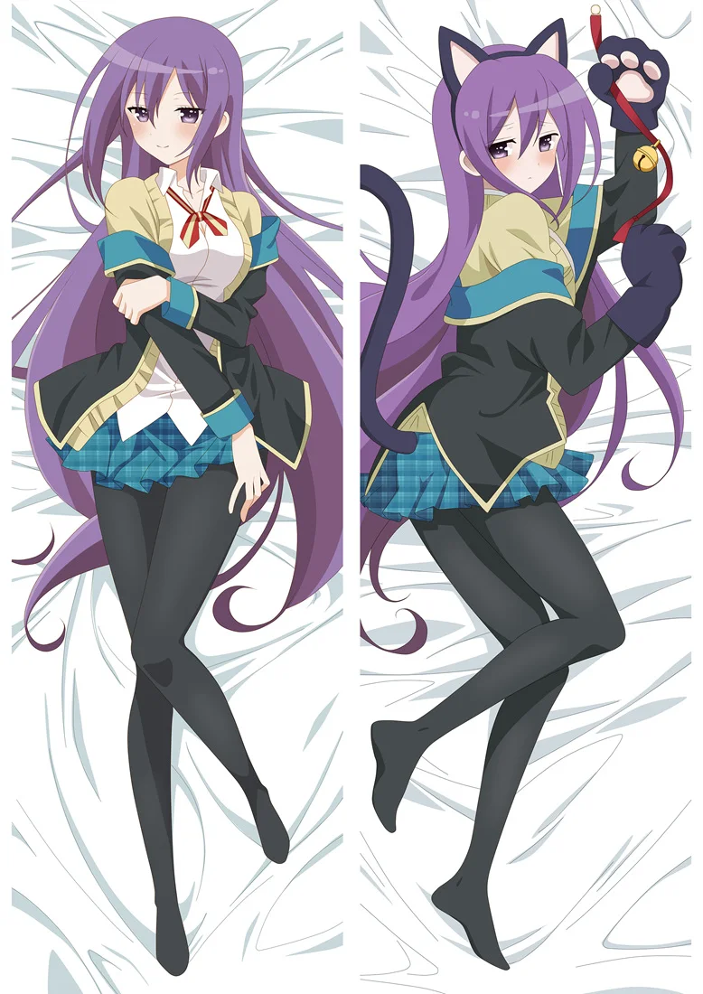 

Pillowcase Anime Cute Heroine Dakimakura Hugging Body Pillow Case Kawaii Double Side Printed Pillow Cushion