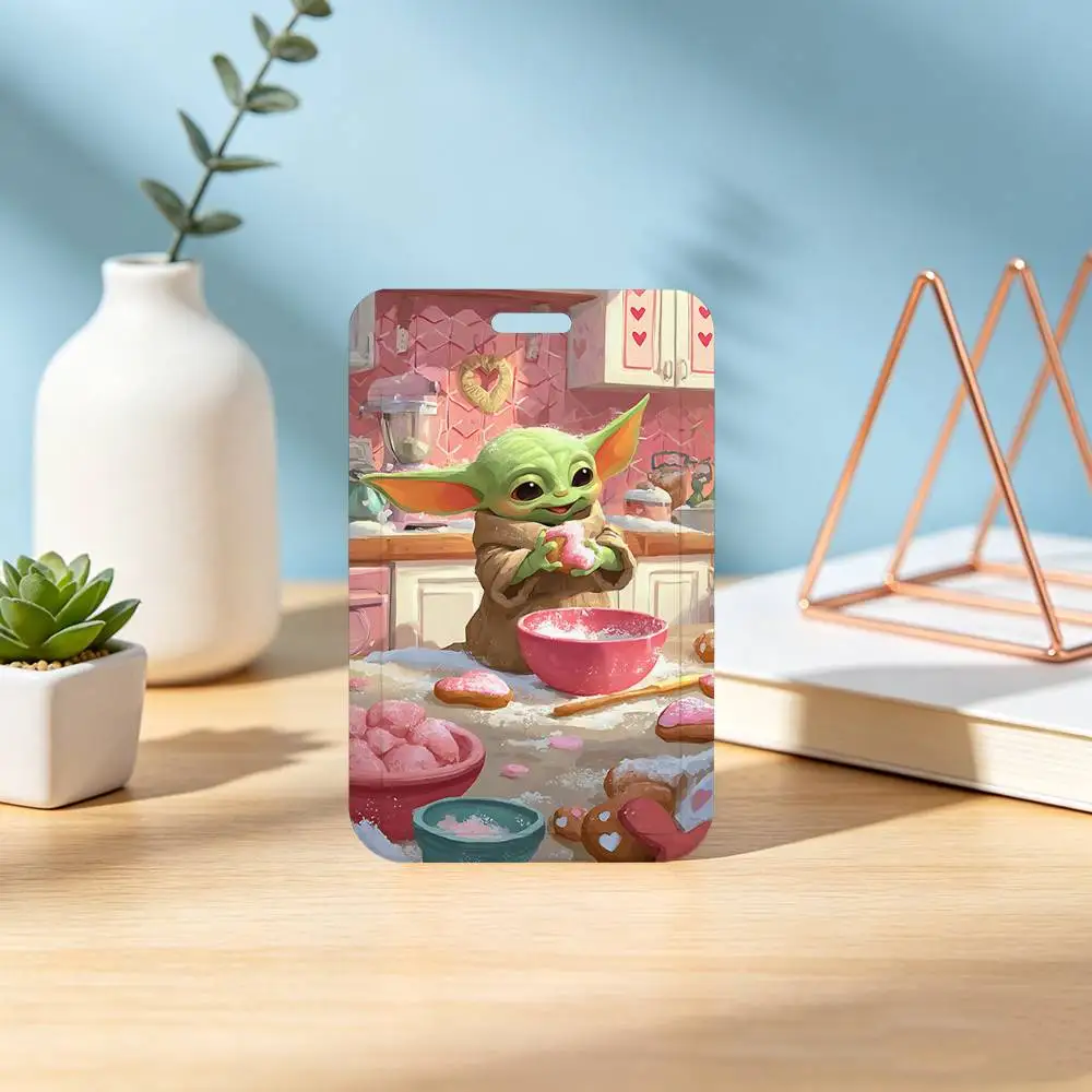 Kawaii Baby I-YodaS Niedlicher Ausweishalter für Büro, Schule, Namenskarten und Ausweise – Detail 8