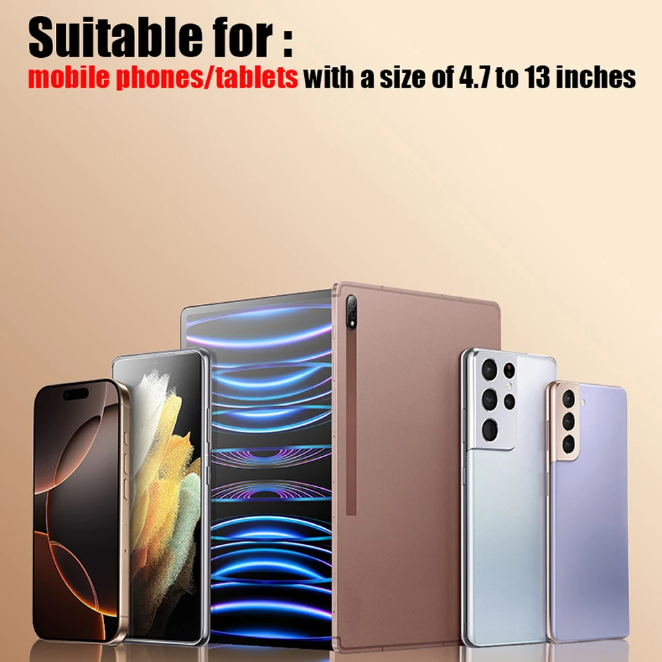 360 Rotation Tablet Stand Aluminium Alloy Foldable Desktop Phones Stand Desk Lazy Holder For iPad iPhone 16 15 14 13 12 Pro Max view 5