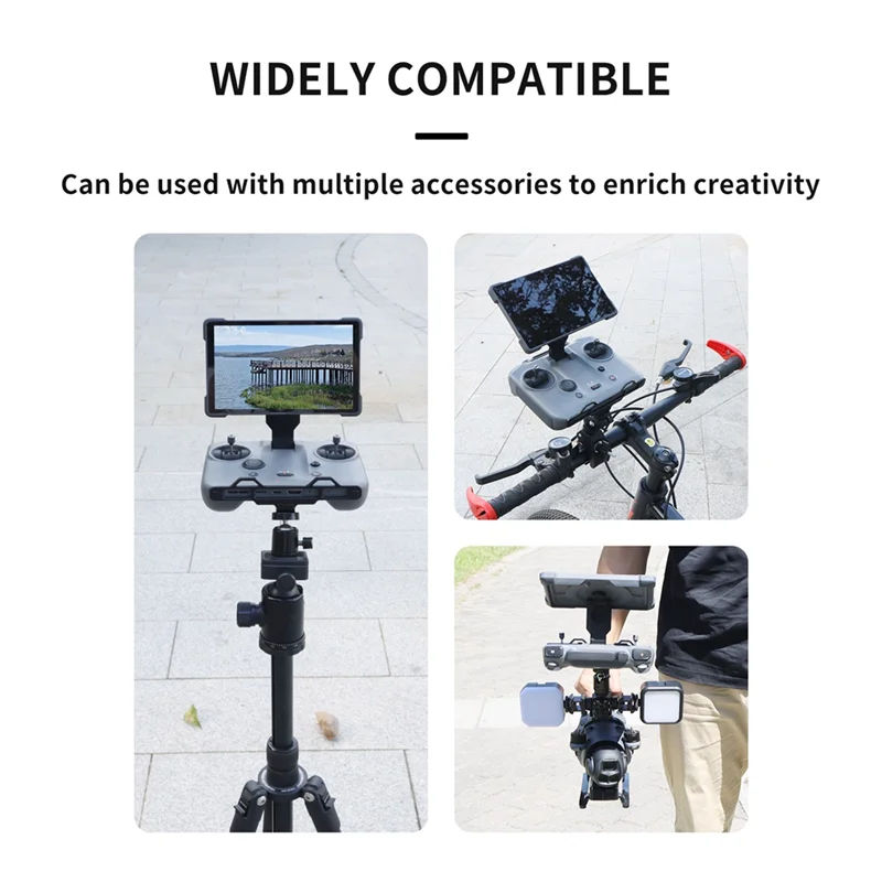 【B74A】Aluminium Expansion Plate Remote Control 1/4" Thread For DJI Mavic 4 Pro RC PRO 2 Tripod Adapter Bracket Handheld Accessor