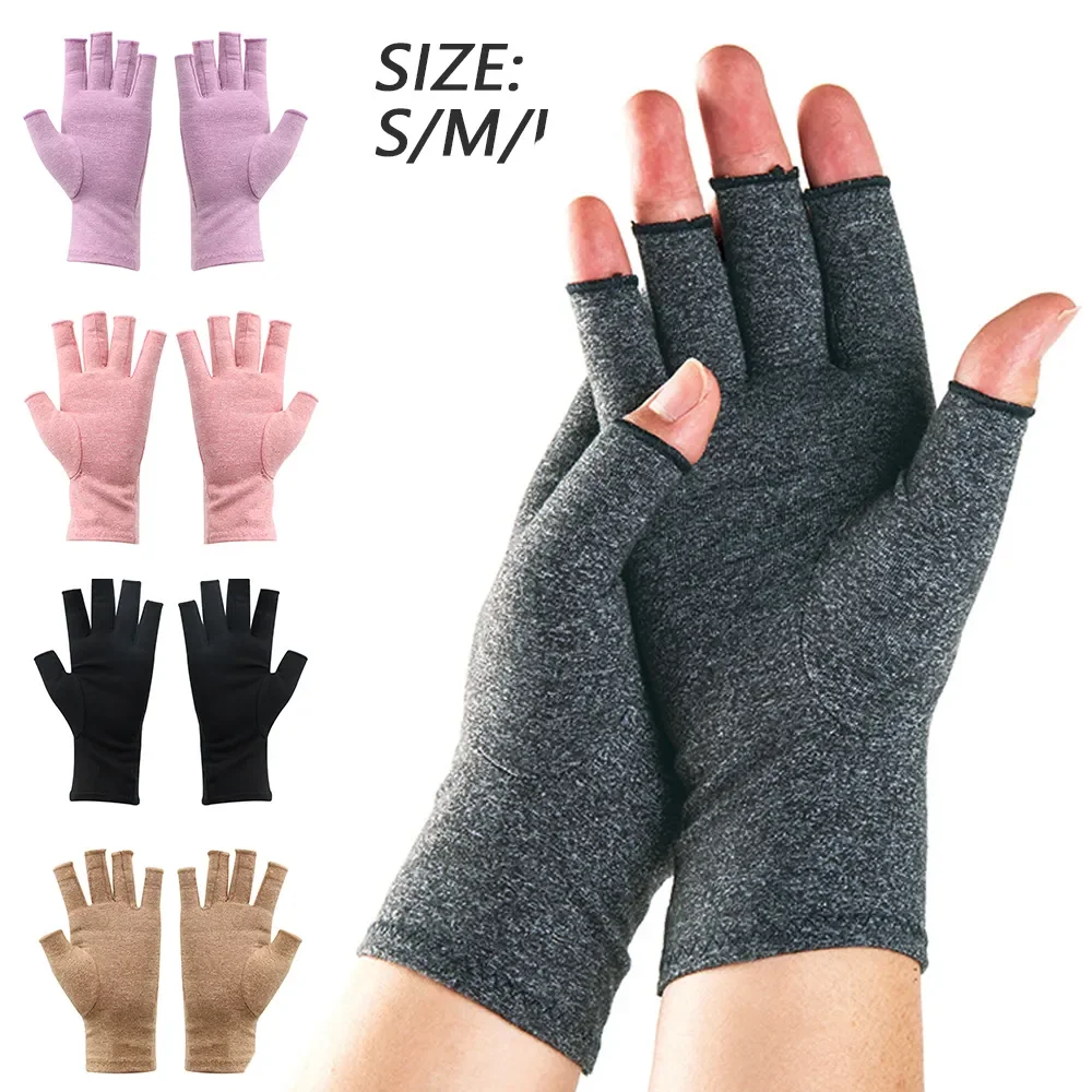 1 Pairs Arthritis Gloves Touch Screen Gloves Anti Arthritis Therapy Compression Gloves and Ache Pain Joint Relief Winter Warm