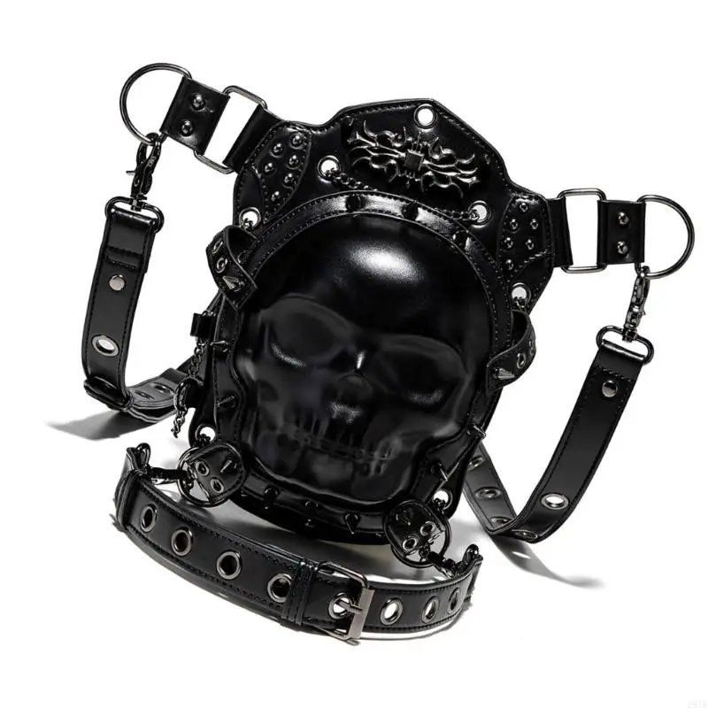 2025 New Steampunk Waist Bag Fanny Pack Shoulder Crossbody Bag Thigh Leg Holsters Bag