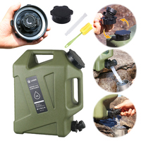 19L Water Jug with Spigot Camping Water Container Leak-Proof Water Tank Portable Water Storage Container for Outdoor Camping