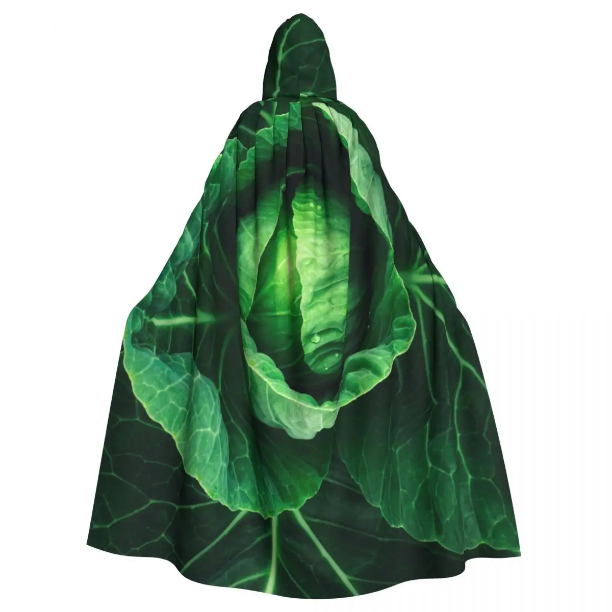 Cosplay Medieval Costumes Cabbage Hooded Cloak Capes Long Robes Jackets Coat Carnival