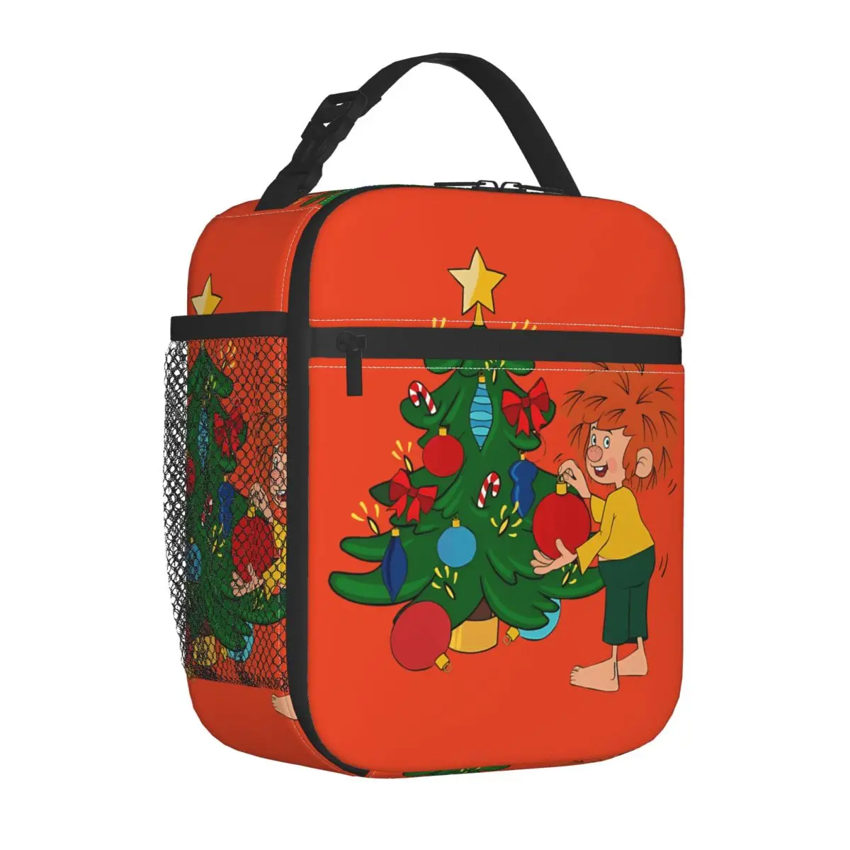 Pumuckl Insulated Lunch Bag Thermal Bag  Meal Container High Capacity Tote Lunch Box Bento Pouch Work Travel