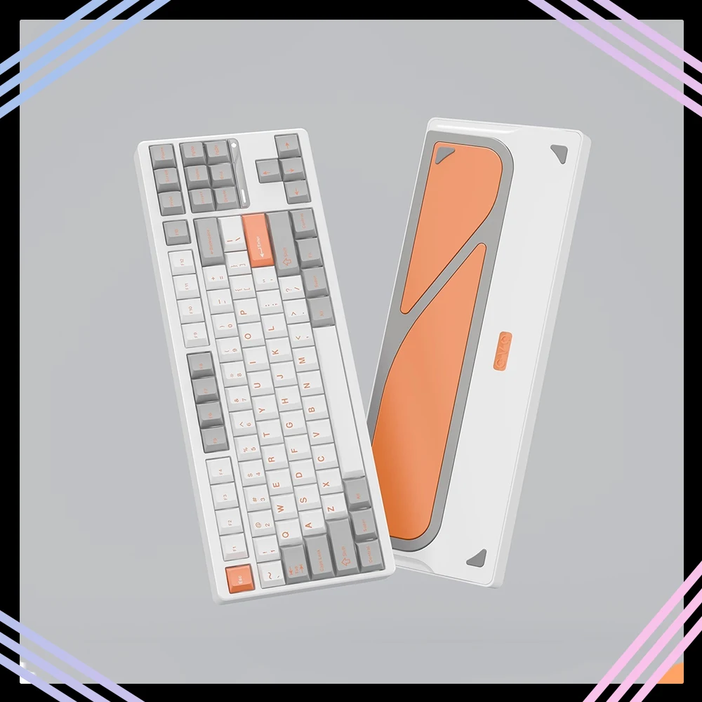 

Механическая клавиатура TICKTYPE EVO80 с настраиваемой системой быстрой разборки, три режима подключения, RGB-подсветка, игровая клавиатура, аксессуары для ПК, подарки