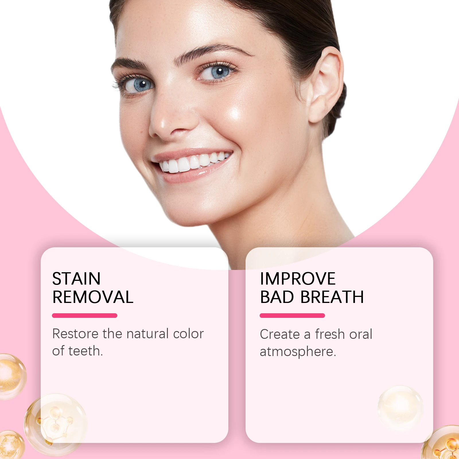 Zahnpasta zur Aufhellung von Fleckenentfernung, Entfernung von Flecken, Zahnstein, Mundgeruch, Aufhellung der Zähne, frischer Atem, stärkende Zahnschmelz