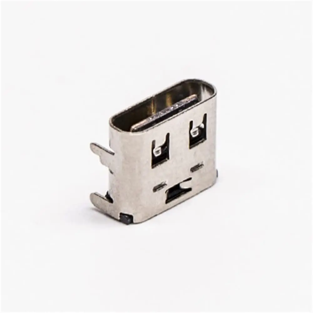 Type C USB 3.0 Female Panel Mount Adapter, 90 Degree Right Angle USB C Port Connector for Fast Charging Data Sync PCB