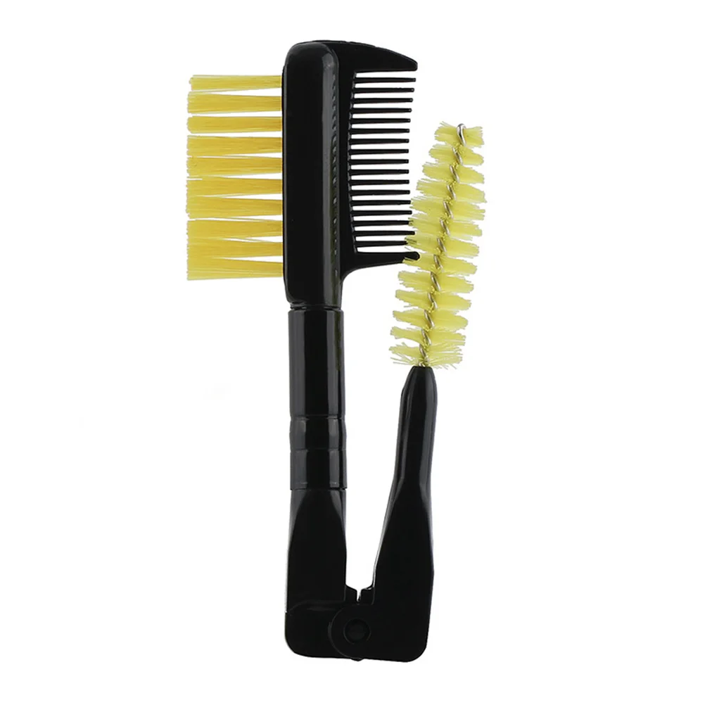 

Double-End Eyebrow Brush Mascara Wands Sleek Lightweight Plastic Handle Perfect for Gel Pomade Shaping Sculpting Makeup Brush