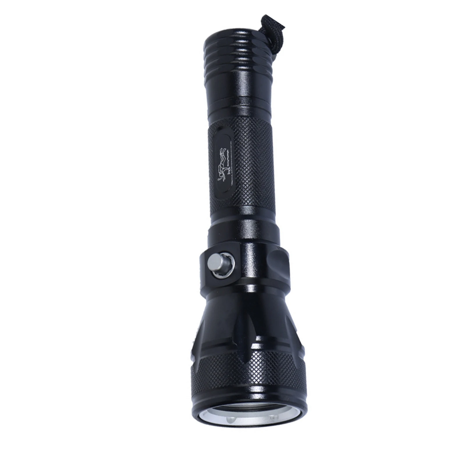 Senter Scuba Diving LED, lampu Lumen multifungsi paduan Aluminium untuk memancing, mendaki, berkemah, Trekking