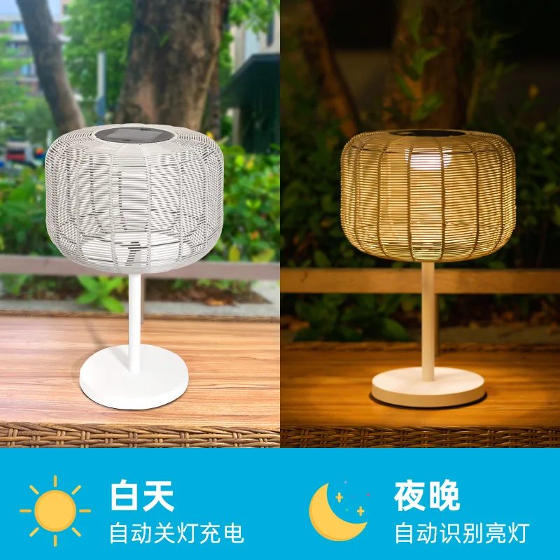 

Youlan Outdoor Landscape Light Villa Courtyard Light Retro Outdoor Balcony Entrance Corridor Solar Floor Light