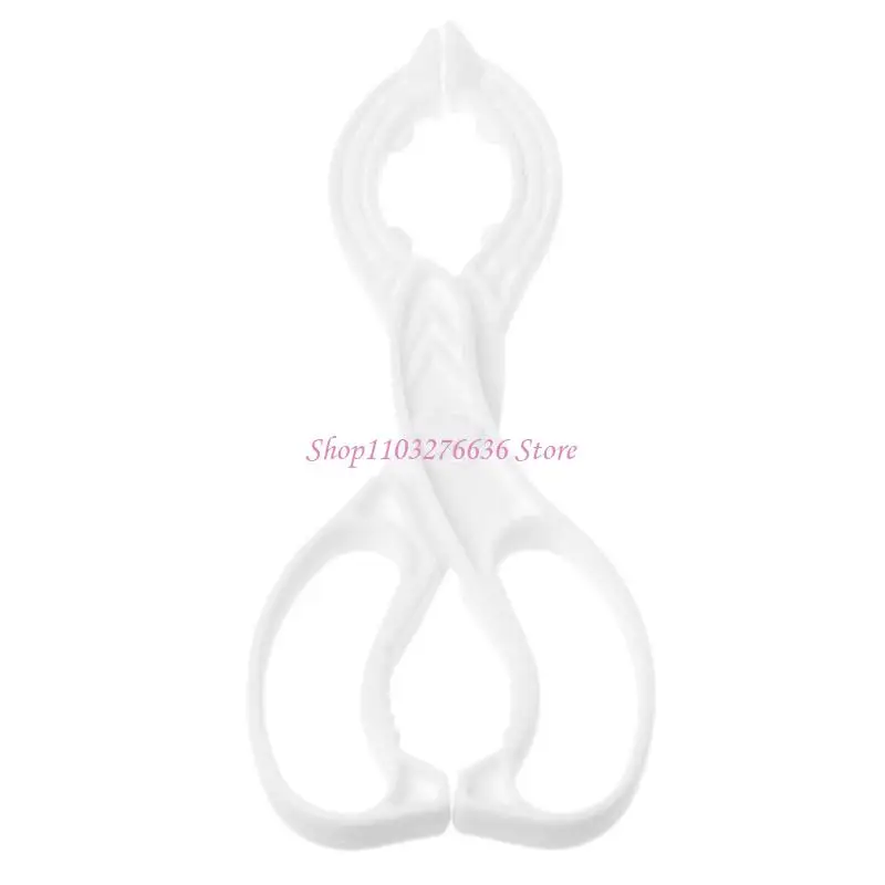 R6FD Baby Bottle Clamp Clip Non Slip Tongs Holder Sterilizer Tweezers Heat Resistance