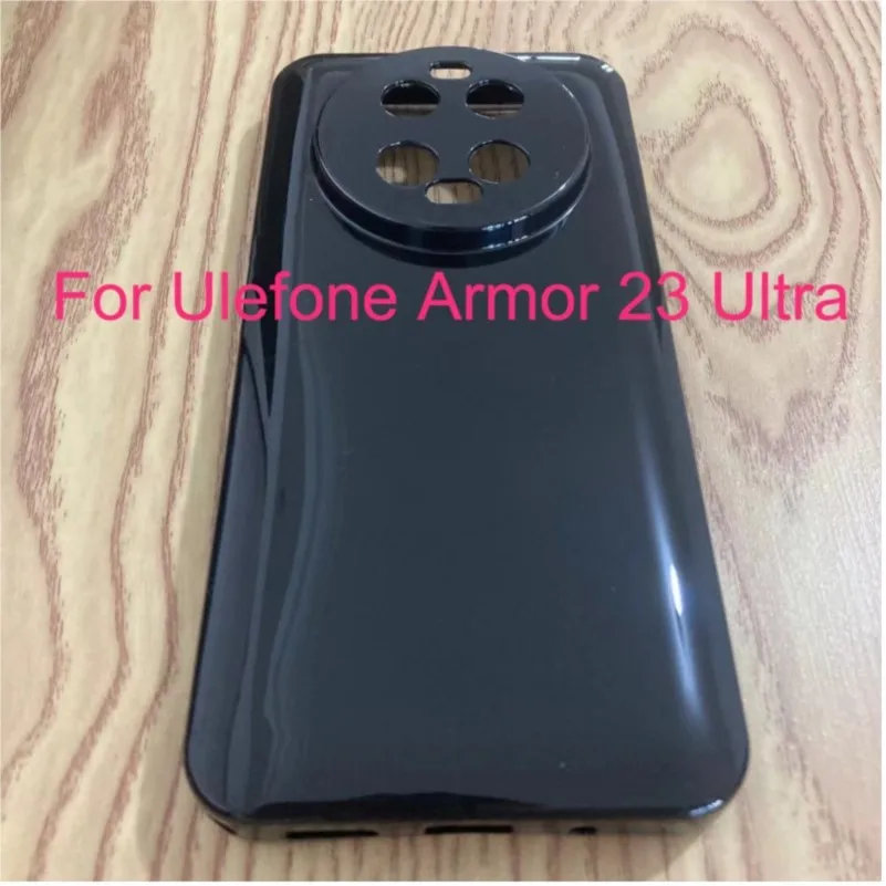 

glossy guard on for ulefone armor 23 ultra 23ultra 6.78" 2023 silicone phone protective back shell soft tpu case cover shield