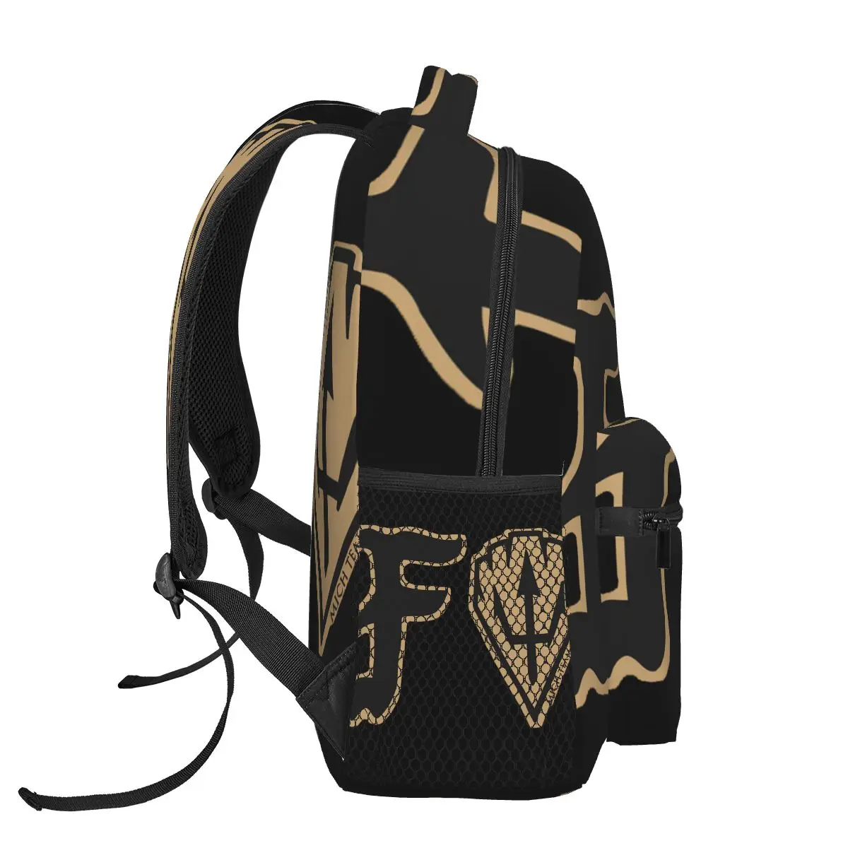Mich Team Trident Forward Casual Backpack Unisex Students Leisure Travel Computer Backpack