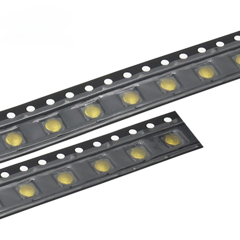 (100PCS) Metal Dome 3.7*3.7*0.35mm Thin Film Touch Switch 4 Feet Foot Patch Micro Button Switch TS3735A 250gf 030 3.7X3.7X0.35MM