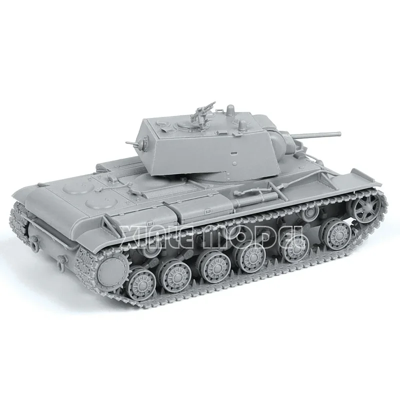 ZVEZDA – Kit de modèle de char assemblé en plastique, char lourd soviétique KV-1 de la seconde guerre mondiale 5070, 1/72