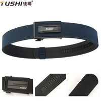 TUSHI Mens Belt Outdoor Tactical Belt Leisure IPSC Sports Gun Belt Quick Release Automatic Buckle Quality Military Belt Training
