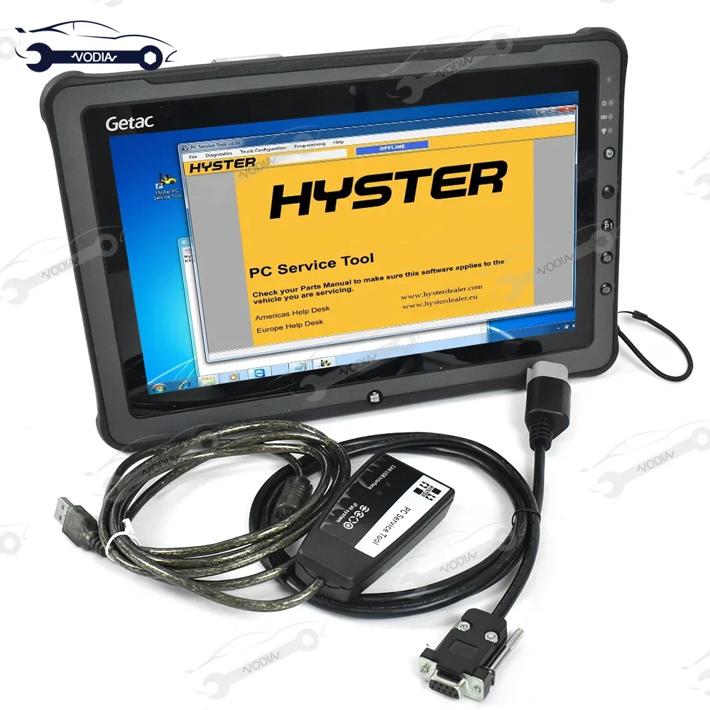 For Hyster Yale Forklift Diagnostic Tool For Hyster Yale Forklift Diagnostic Tool Ifak Can Usb Interface with PC Servicel+tablet