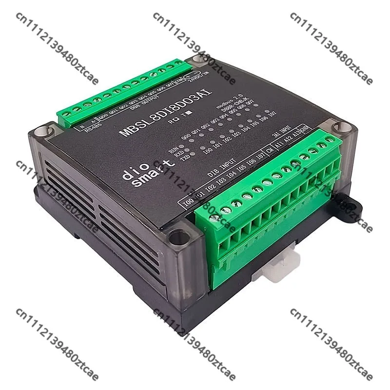 8DI8DO3AI 8-Channel Digital Isolation Input Relay Output 3-Channel Analog Acquisition Module RS485 Modbus RTU
