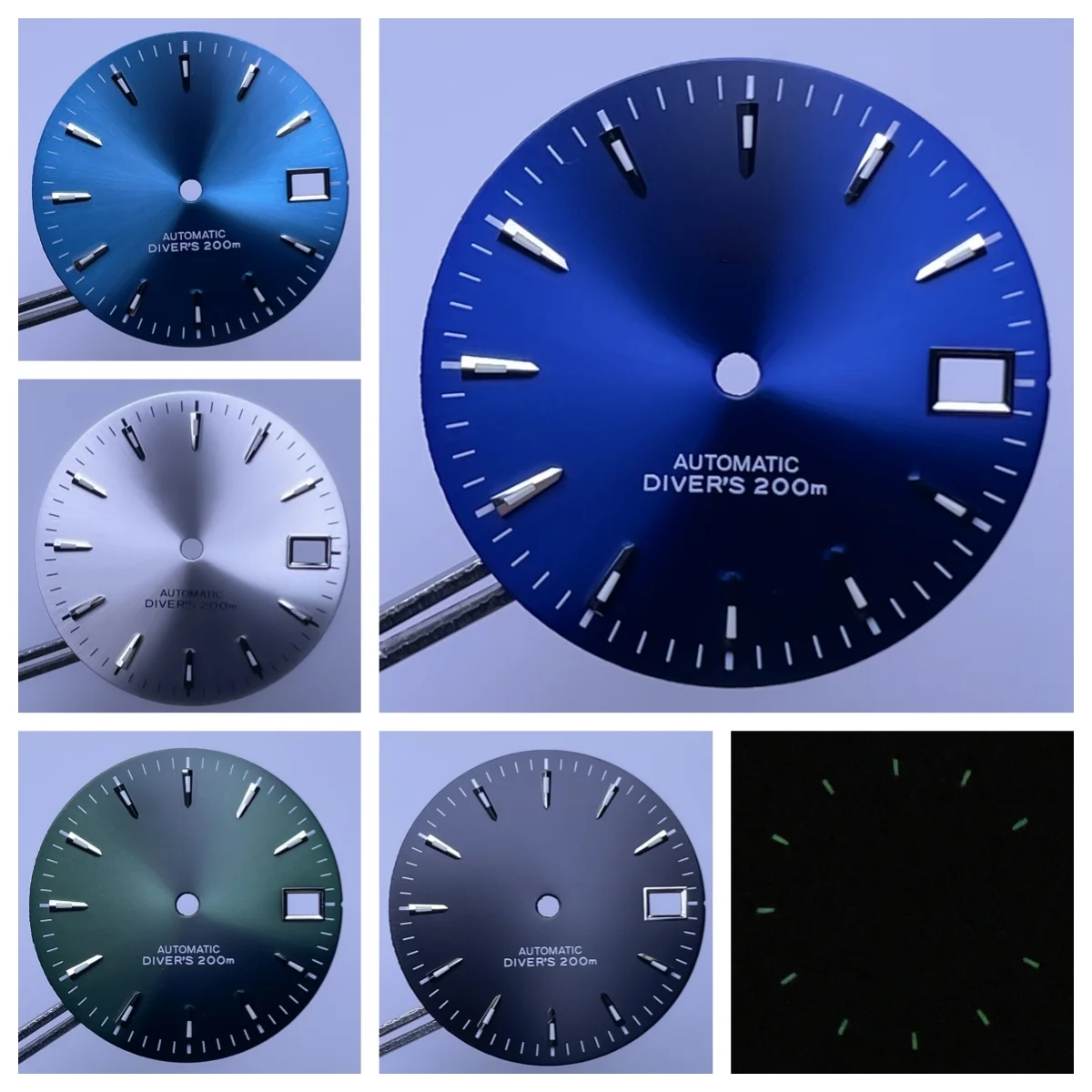 

NH35 dial watch dial customized logo suitable for NH35 move ment NH series 35/36 men's watch dial watch accessories