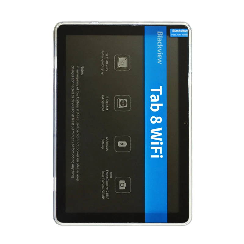 Slim TPU Back Shell For Blackview Tab 30 70 7 8 WiFi 10.1\