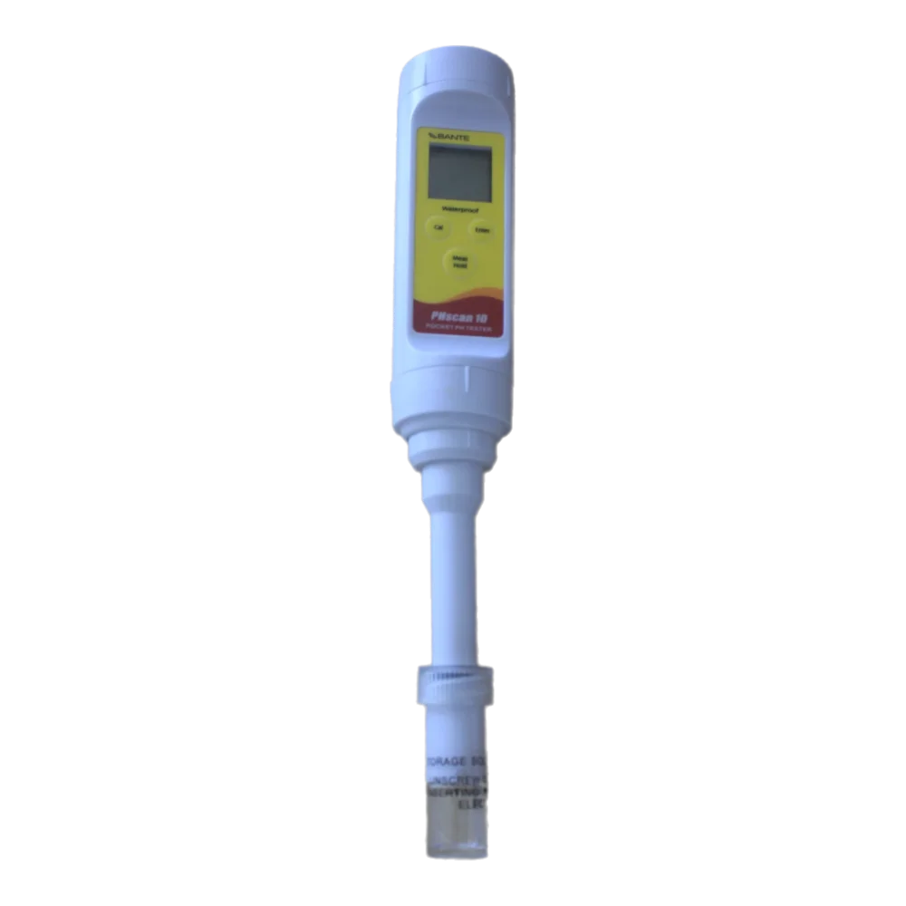 Brand BANTE Pocket pH Tester Pen for Gel Paste Viscous Samples Semi Solid Small Container Test Soil Fruit Food Meat