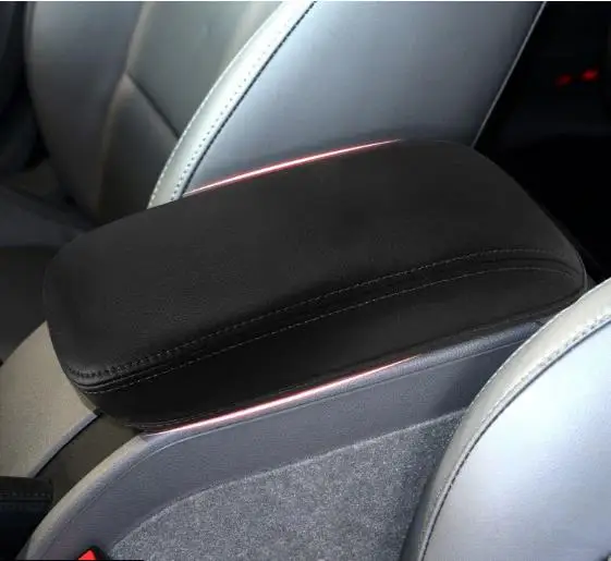 Microfibre Leather Center Armrest BOX Cover For Skoda Superb 2008 2009 2010 2011 2012 2013 2014 2015 2016 2017-2021Car interior