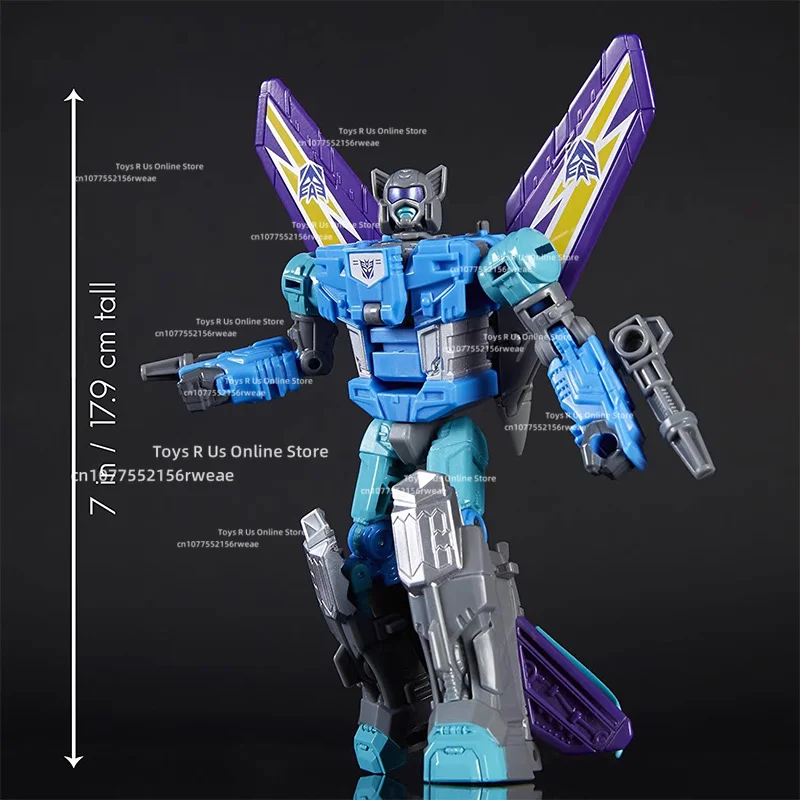 Hasbro Transformers Power of The Primes Blackwing Deluxe Class Anime figurine d'action originale modèle jouet Collection de cadeaux d'anniversaire