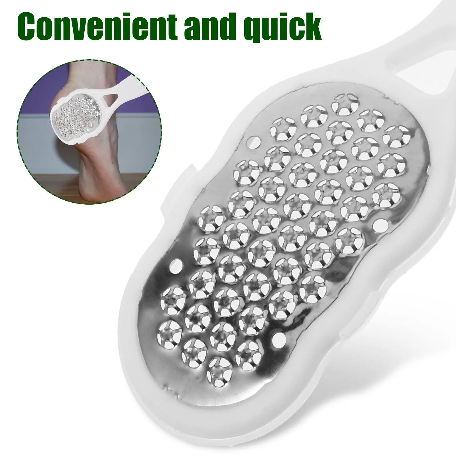 4Pcs Foot File Set Hard Skin Remover Professional Foot Care Kit for Rough Calluses Exfoliator Tool Manicure Pedicure Essential