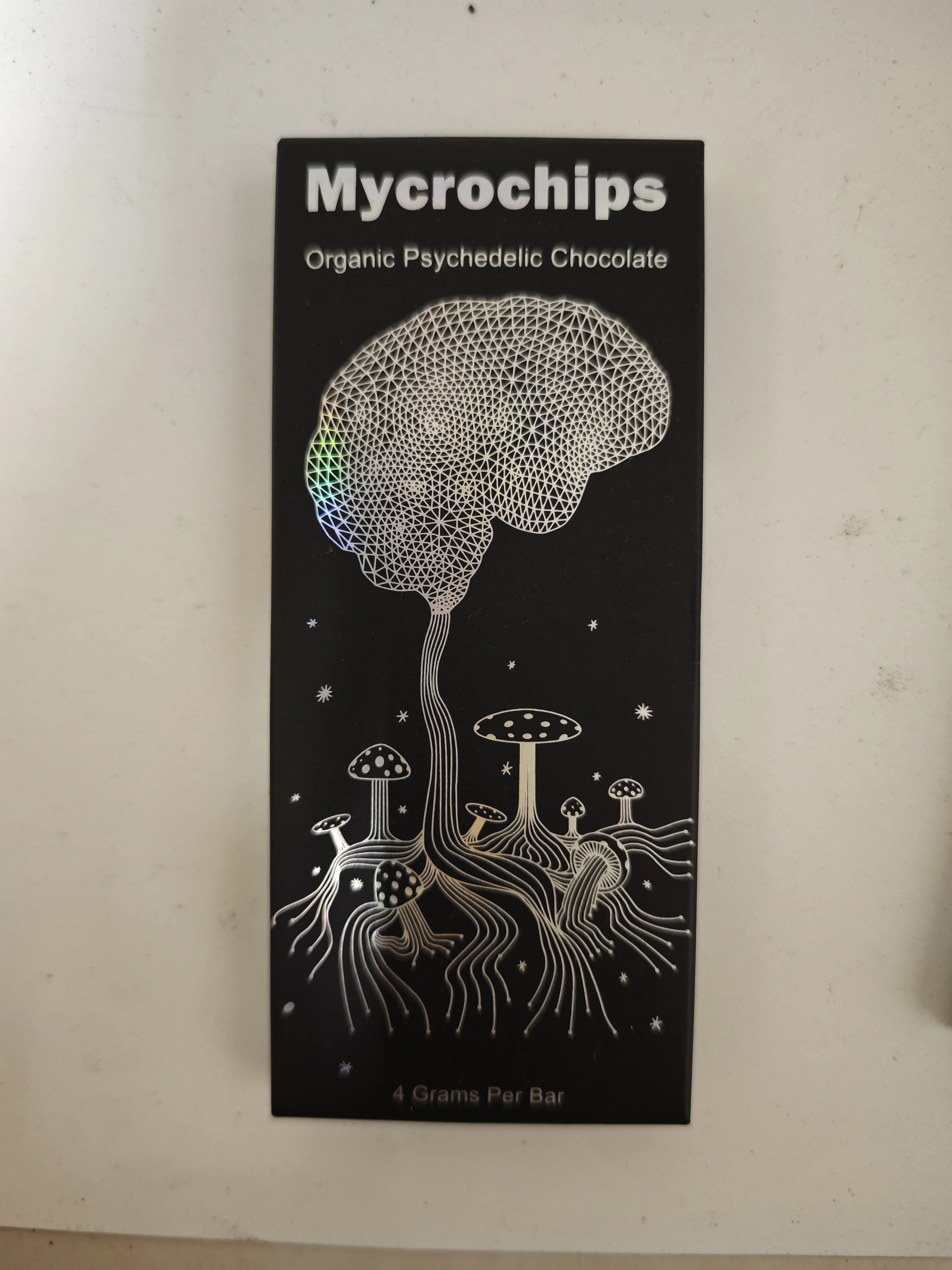 

Empty Mycrochips Mushroom Chocolate Bar Boxes Chocolate Package Case