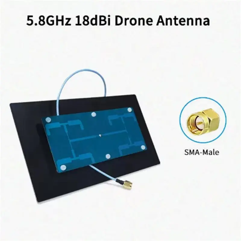 A13E-Drone FPV High Gain Amplifier Booster Antenna 5.8Ghz 18Db Drone Blocker Direction Antenna