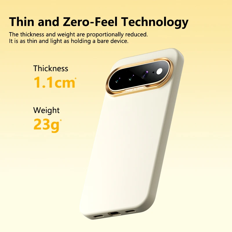 Luxury Skin Feel Silicone Magnetic Case for Google Pixel 11 Pro XL 10 Pro 10A for MagSafe Magnetic Lens Hard Shockproof Cover