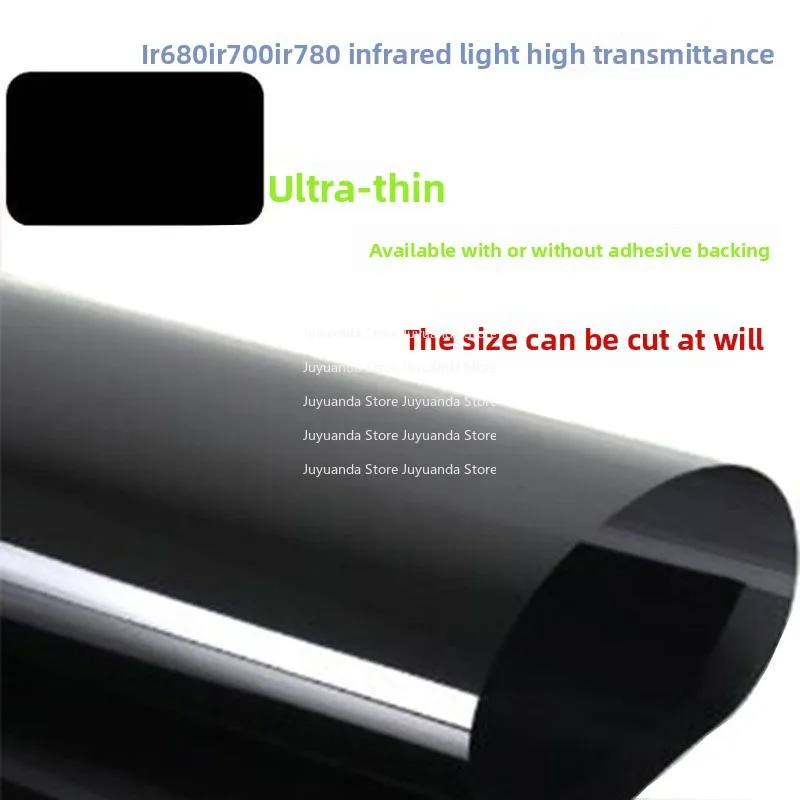 Ultra-thin Optical Plastic Film Filter Film, Blocking Visible Light, Infrared Light Transmission, Infrared Light High Transparen