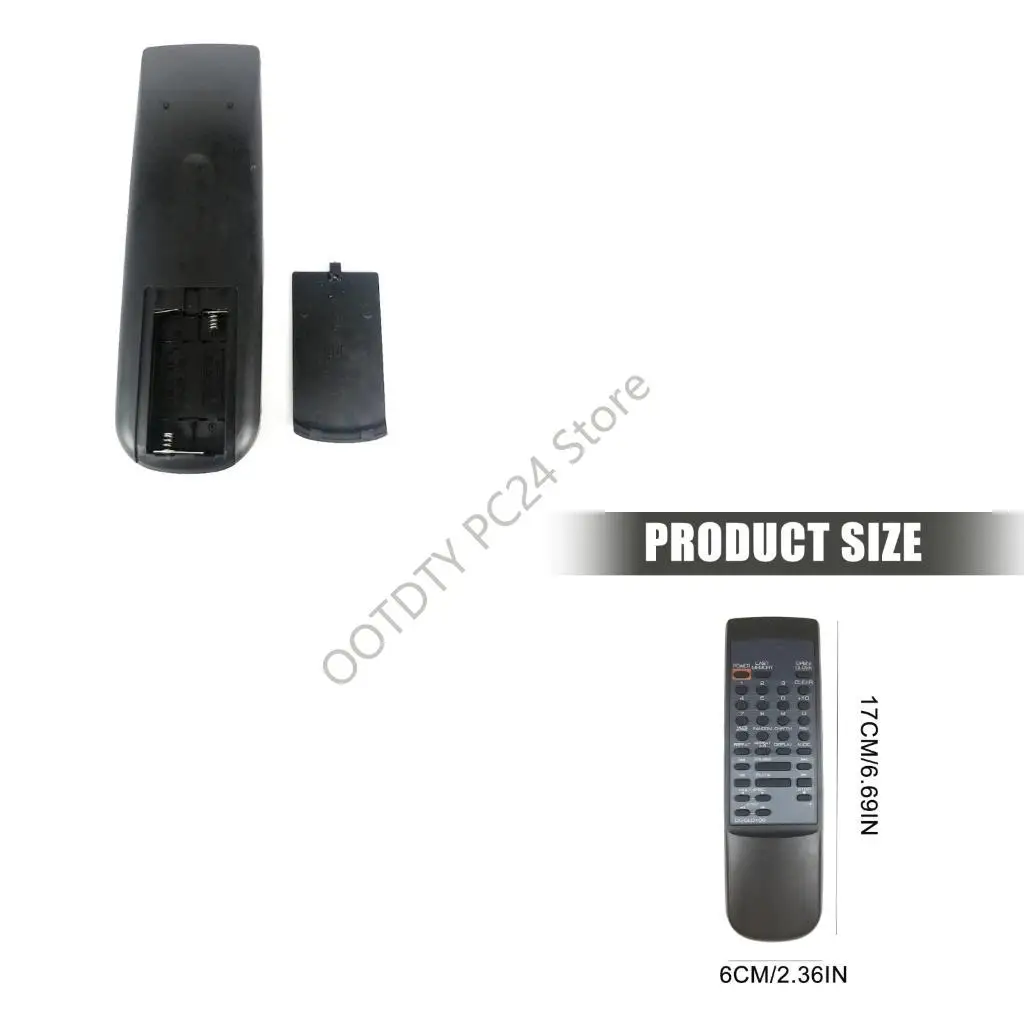 H7BA Universal Remote Control Offering Playbacks Pause Volumes Adjustment Ergonomic Designs Device Suitable for LD Players