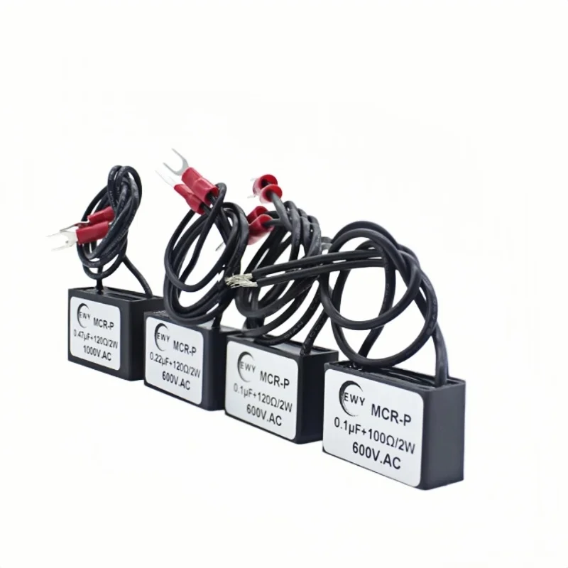 1PCS RC Snubber 0.1uF, Electronic Arc Suppressor 0.22uF, Surge Suppression Device 0.47uF, Spark Eliminator