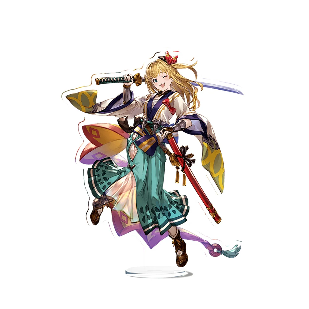 Anime Granblue Fantasy Relink Acrylic Stand Model Cosplay Charm Characters Ornament Accessories Goods Christmas Gifts 15cm